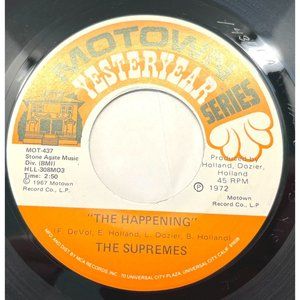 The Supremes The Happening / Reflections 45 Vinyl Soul Record Motown 1972